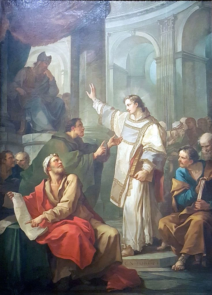 Santo Stefano tra i dottori - Musée des Beaux, Arts, Rennes